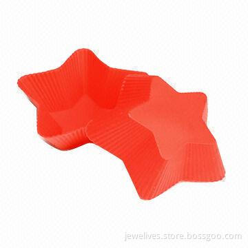 Shinning star silicone cake mold